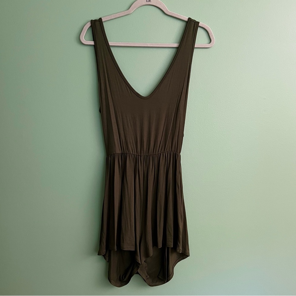 Rolla Coster Open Back Romper